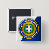 Medallion der Hellenischen Republik (Griechenland) Button (Vorne & Hinten)
