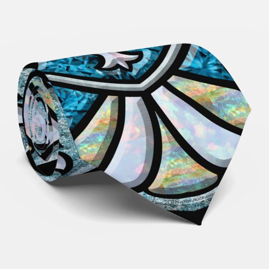 Medallion der Snowbirds Krawatte (Gerollt)