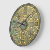 Medallion des Mittelalters Große Wanduhr (Winkel)