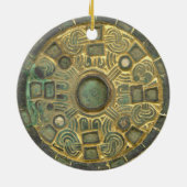 Medallion des Mittelalters Keramikornament (Hinten)