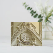 Medallion, die die Taufe des Konstantin darstellt Postkarte (Stehend Vorderseite)