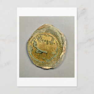 Medallion, die Jonah und den Wal darstellt, römisc Postkarte