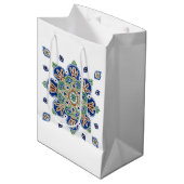 Medallion Geschenktasche Mittlere Geschenktüte (Vorderseite Schrägansicht)