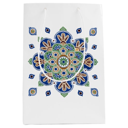 Medallion Geschenktasche Mittlere Geschenktüte (Vorderseite)