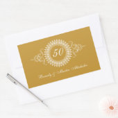 Medallion Golden Anniversary Sticker (Umschlag)