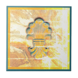 Medallion im Vintagen italienischen Stil Fliese