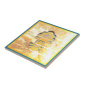 Medallion im Vintagen italienischen Stil Fliese (Seite)