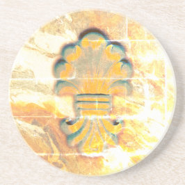 Medallion im Vintagen italienischen Stil Getränkeuntersetzer