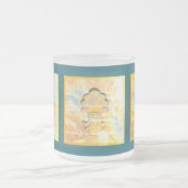 Medallion im Vintagen italienischen Stil Mattglastasse (Mittel)