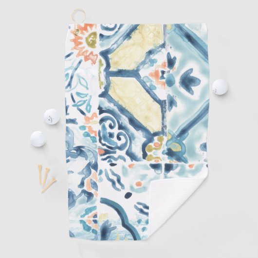 Medallion Medley Collection Golfhandtuch (Insitu)