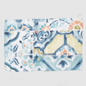 Medallion Medley Collection Golfhandtuch (Horizontal)