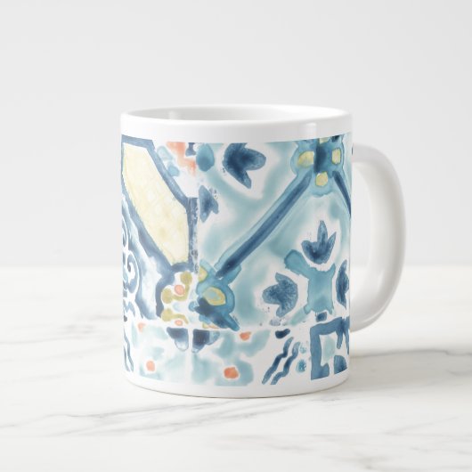 Medallion Medley Collection Jumbo-Tasse (Vorderseite Rechts)