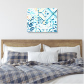 Medallion Medley Collection Leinwanddruck (Insitu (Schlafzimmer))