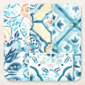 Medallion Medley Collection Rechteckiger Pappuntersetzer (Vorderseite)