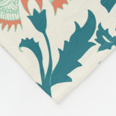 Medallion Melange: Multicolor Türkischer Stil Fleecedecke (Ecke)