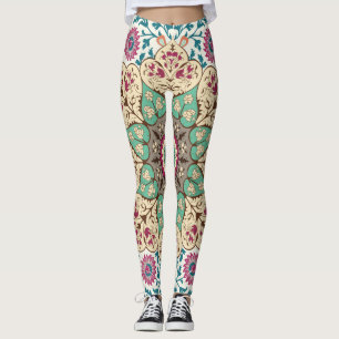 Medallion Melange: Multicolor Türkischer Stil Leggings