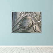 Medallion mit Kaiser Konstantin Leinwanddruck (Insitu (Holzboden))