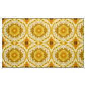 Medallion Muster in Mustard Yellow Batik Muster Stoff (Fat Quarter (45,7 x 55,9 cm))