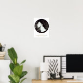 Medallion-Portrait Poster (Heimbüro)
