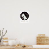 Medallion-Portrait Poster (Küche)