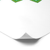 Medallion Recycle Sign Poster (Ecke)