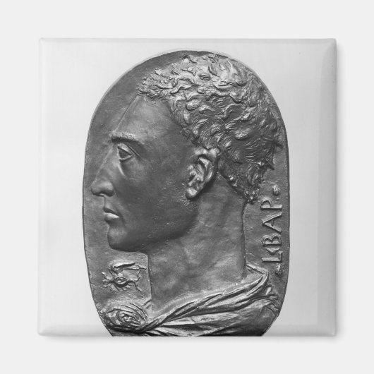 Medallion Self Portrait Magnet (Vorne)