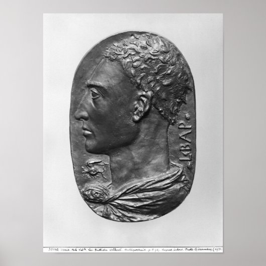 Medallion Self Portrait Poster (Vorne)