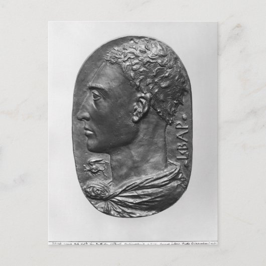 Medallion Self Portrait Postkarte (Vorderseite)