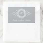 Medallion Silver Anniversary Sticker (Tasche)
