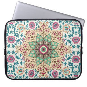 Medallion Vintages mehrfarbiges Muster in Türkisch Laptopschutzhülle