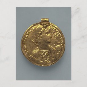 Medallion von Constantius II, in Antioch geprägt Postkarte