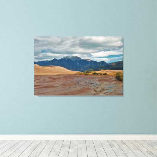 Medano Creek Leinwanddruck (Insitu (Holzboden))