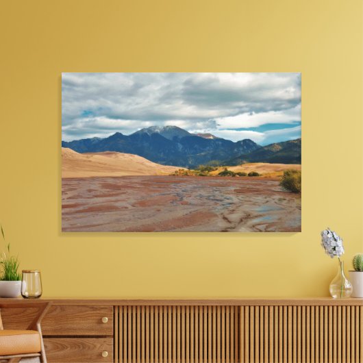 Medano Creek Leinwanddruck (Insitu (Wohnzimmer))