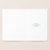 Medase Adinkra-Karte Folienkarte (Innenseite)