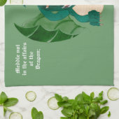 Meddle Not - Dragon Funny Küchentuch (Gefaltet)