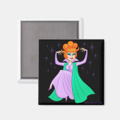 "Meddlesome Mother Square Magnet" von Glen Hanson Magnet (Vorderseite/Rückseite)