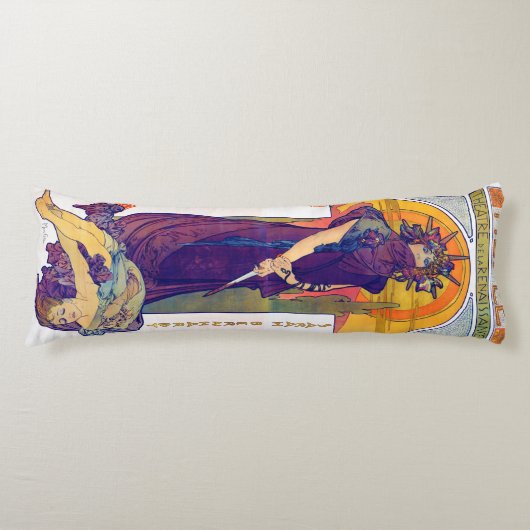 Medea, Alphonse Mucha Seitenschläferkissen (Vorderseite)