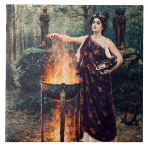 Medea braut ihren Zaubertrank – Fliese