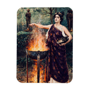 Medea braut ihren Zaubertrank – Magnet