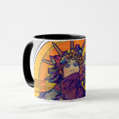 Medea (Medee), Alphonse Mucha Tasse (Vorderseite Links)