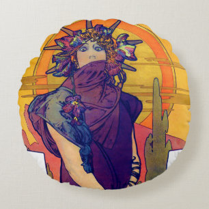 Medea (Medee), Alphonse Mucha Throw Kissen