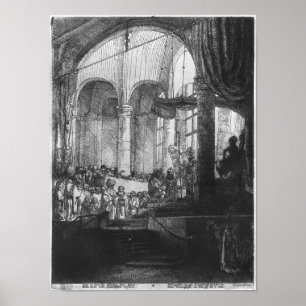 Medea oder die Ehe von Jason und Creusa, 1648 Poster