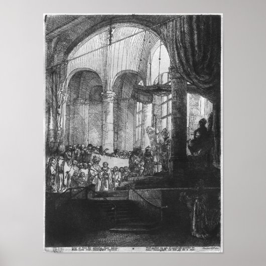 Medea oder die Ehe von Jason und Creusa, 1648 Poster (Vorne)