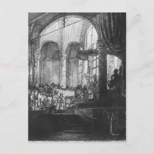 Medea oder die Ehe von Jason und Creusa, 1648 Postkarte (Vorderseite)