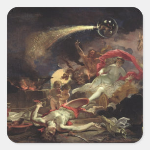 Medea Rejuvenating Eson Quadratischer Aufkleber