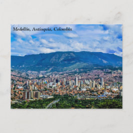 Medellín, Antioquia, Kolumbien, Stadt Postkarte
