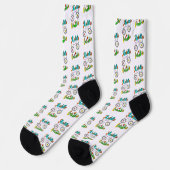 Medellin Blossom Kolumbien Socken (Linkes Detail)