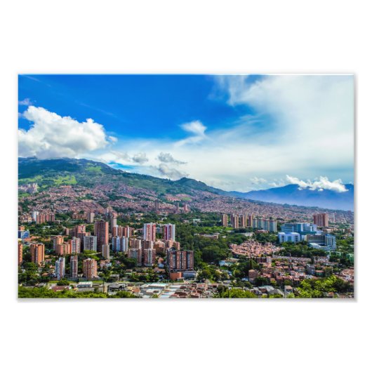 Medellin Colombia Foto Print (Vorne)