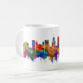 Medellin Colombia Skyline Kaffeetasse (Vorderseite Links)