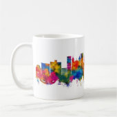 Medellin Colombia Skyline Kaffeetasse (Links)